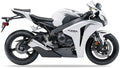Naklejki na motocykl Honda Cbr 1000 Rr 2009 Usa Biały Nha66 - Juula