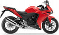 Naklejki na motocykl Honda Cbr 500 R 2014-2015 Czerwony R263 - Juula