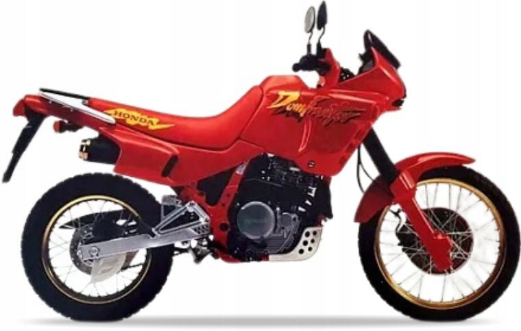 Naklejki na motocykl Honda Nx 650 Dominator 1992 Czerwony R134B - Juula