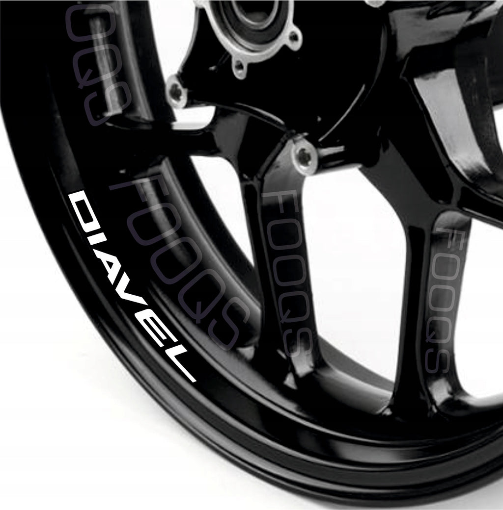 NAKLEJKI NA FELGI JUULA DO DUCATI DIAVEL