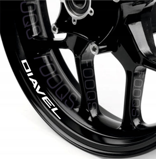 NAKLEJKI NA FELGI JUULA DO DUCATI DIAVEL