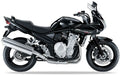 NAKLEJKI NA MOTOCYKL JUULA DO SUZUKI GSF 1250 S BANDIT 2007 CZARNY YAY TRANSPARENT