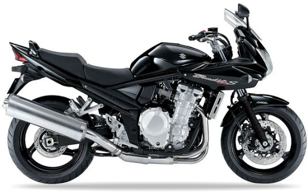 NAKLEJKI JUULA DO SUZUKI GSF 1250 S BANDIT 2007 CZARNY YAY TRANSPARENT