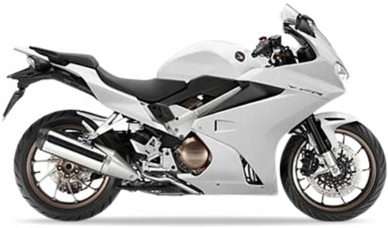 NAKLEJKI JUULA NA MOTOCYKL DO HONDA VFR 800 2014-2017 BIAŁY NHB53