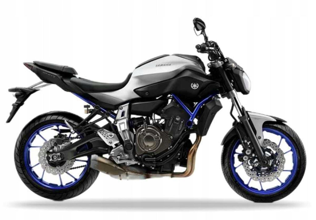 NAKLEJKI NA MOTOCYKL JUULA DO YAMAHA MT 07 2015 SREBRNY MATT