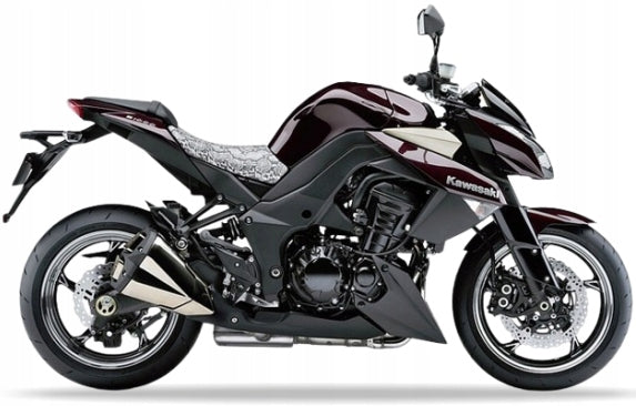 NAKLEJKI NA MOTOCYKL JUULA DO KAWASAKI Z 1000 2010 BRĄZOWY