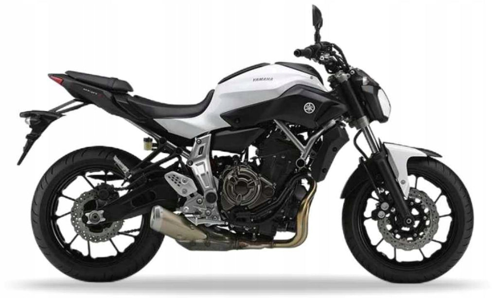 NAKLEJKI NA MOTOCYKL JUULA DO YAMAHA MT 07 2015 BIAŁY