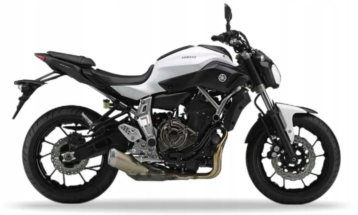 JUULA MOTORCYCLE STICKERS FOR YAMAHA MT 07 2015 WHITE 