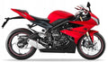NAKLEJKI NA MOTOCYKL JUULA DO TRIUMPH DAYTONA 675 2013-2014 DIABLO CZERWONY
