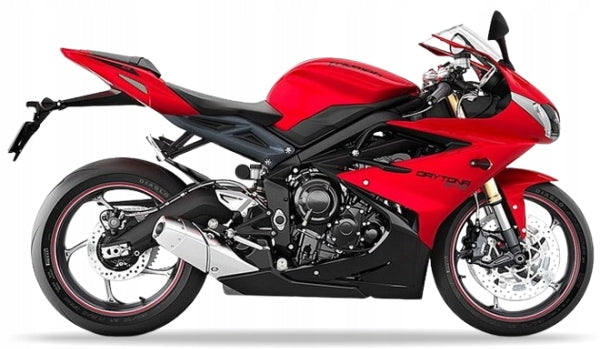 NAKLEJKI NA MOTOCYKL JUULA DO TRIUMPH DAYTONA 675 2013-2014 DIABLO CZERWONY