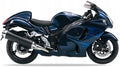NAKLEJKI NA MOTOCYKL JUULA DO SUZUKI GSX 1300 R HAYABUSA 2010-2011 CIEMNY NIEBIESKI YKZ