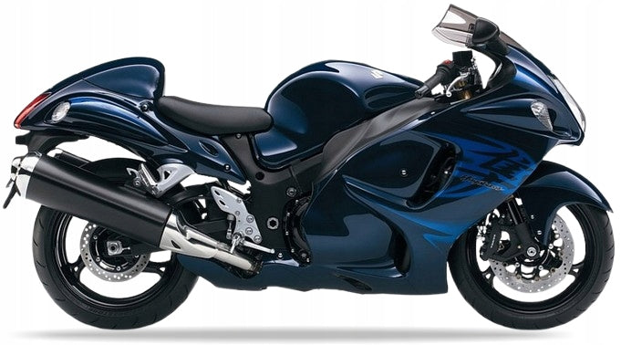NAKLEJKI NA MOTOCYKL JUULA DO SUZUKI GSX 1300 R HAYABUSA 2010-2011 CIEMNY NIEBIESKI YKZ