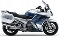 NAKLEJKI JUULA NA MOTOCYKL DO YAMAHA FJR 1300 2005 SREBRNY CIEMNY NIEBIESKI