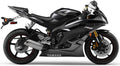 NAKLEJKI NA MOTOCYKL JUULA DO YAMAHA YZF R6 2007 CZARNY RJ11