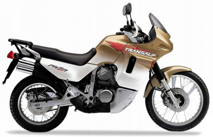 Naklejki na motocykl Honda Xl 600 V Transalp 1997 Beżowy Yr168A - Juula