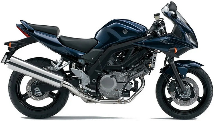 NAKLEJKI NA MOTOCYKL JUULA DO SUZUKI SV 650 S 2008 CIEMNY NIEBIESKI YKZ