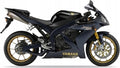 NAKLEJKI NA MOTOCYKL JUULA DO YAMAHA YZF R1 2006 SP CIEMNY NIEBIESKI MAT RN12