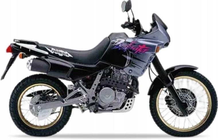 NAKLEJKI JUULA DO HONDA NX 650 DOMINATOR 1993-1995 CZARNY FIOLET NH1H