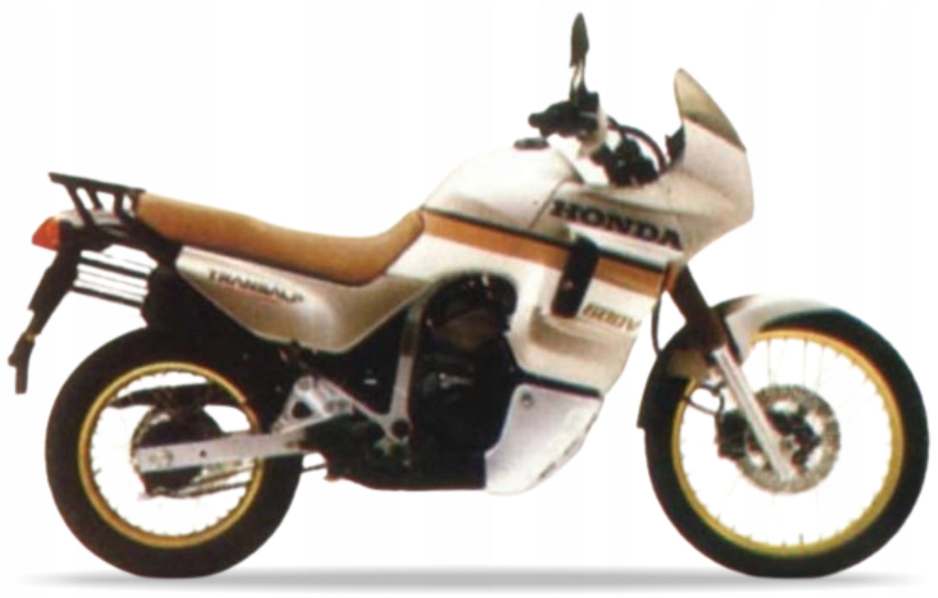 Naklejki na motocykl Honda Xl 600 V Transalp 1987-1988 Beżowy Yr151 - Juula