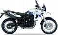 NAKLEJKI JUULA NA MOTOCYKL DO BMW F 650 GS 2008 BIAŁY