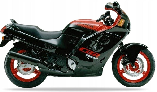 NAKLEJKI NA MOTOCYKL JUULA DO HONDA CBR 1000 F 1987 CZARNY NH1K