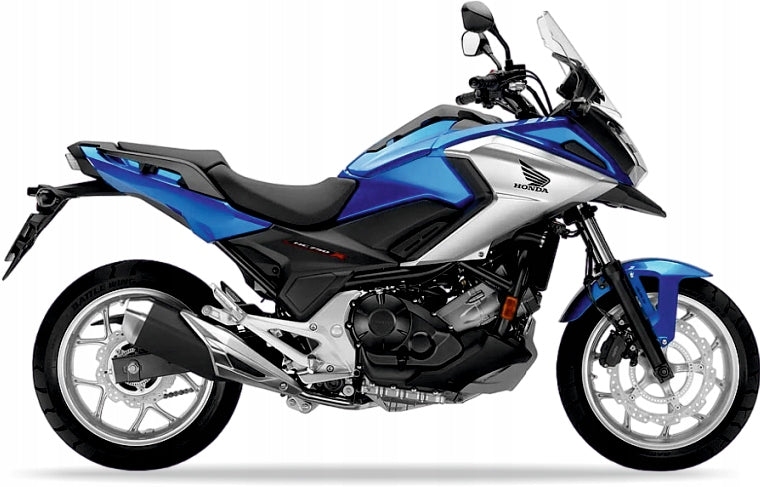 Naklejki na motocykl Honda Nc 750 X 2016-2018 Niebieski B197 - Juula