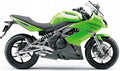 NAKLEJKI JUULA NA MOTOCYKL DO KAWASAKI ER 6F 2009 LIMONKOWO-ZIELONY 777