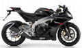NAKLEJKI NA MOTOCYKL JUULA DO APRILIA RSV 4 2010-2012 CZARNY MAT
