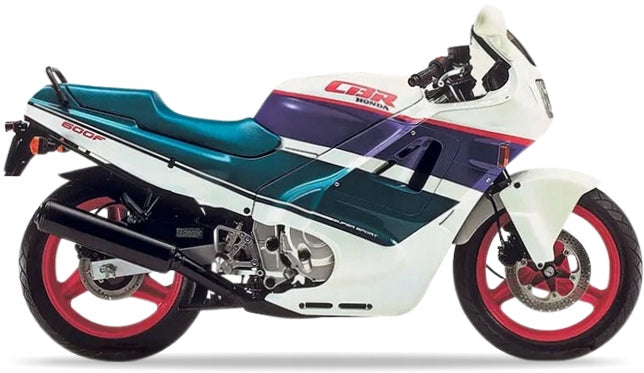 NAKLEJKI JUULA NA MOTOCYKL DO HONDA CBR 600 F 1990 BIAŁY NH193H