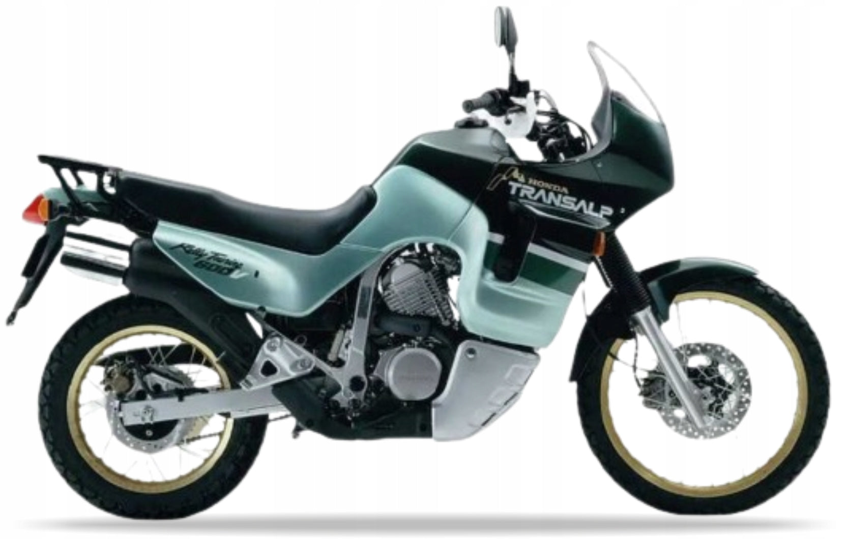 NAKLEJKI JUULA DO HONDA XL 600 V TRANSALP 1992 ZIELONY G137G