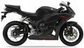 NAKLEJKI JUULA NA MOTOCYKL DO HONDA CBR 600 RR 2015-2016 CZARNY MAT NH436