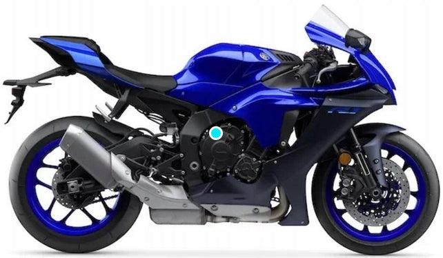 NAKLEJKI NA MOTOCYKL JUULA DO YAMAHA YZF R1 2022-2023 NIEBIESKI C DPBMC