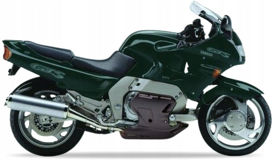 NAKLEJKI NA MOTOCYKL JUULA DO YAMAHA GTS 1000 1995-1996 CIEMNY ZIELONY 2