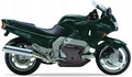 NAKLEJKI NA MOTOCYKL JUULA DO YAMAHA GTS 1000 1995-1996 CIEMNY ZIELONY 2