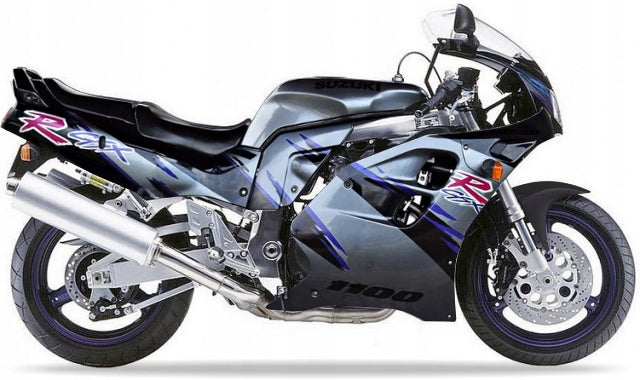 NAKLEJKI NA MOTOCYKL JUULA DO SUZUKI GSX-R 1100 1993 SZARY 17U