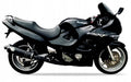 NAKLEJKI JUULA NA MOTOCYKL DO SUZUKI GSX F 600 1998-2004 CZARNY