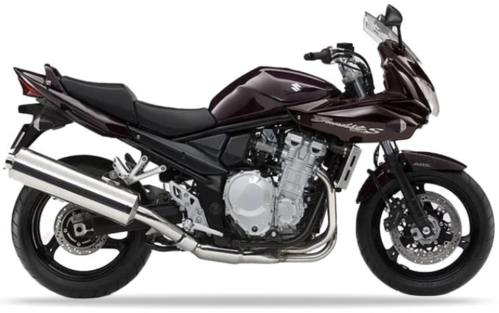 NAKLEJKI JUULA DO SUZUKI GSF 1250 S BANDIT 2009 CIEMNOCZERWONY WIŚNIOWY YMK