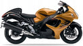 NAKLEJKI NA MOTOCYKL JUULA DO SUZUKI GSX 1300 R HAYABUSA 2009 FGG CZARNY 019 ZŁOTY YMG