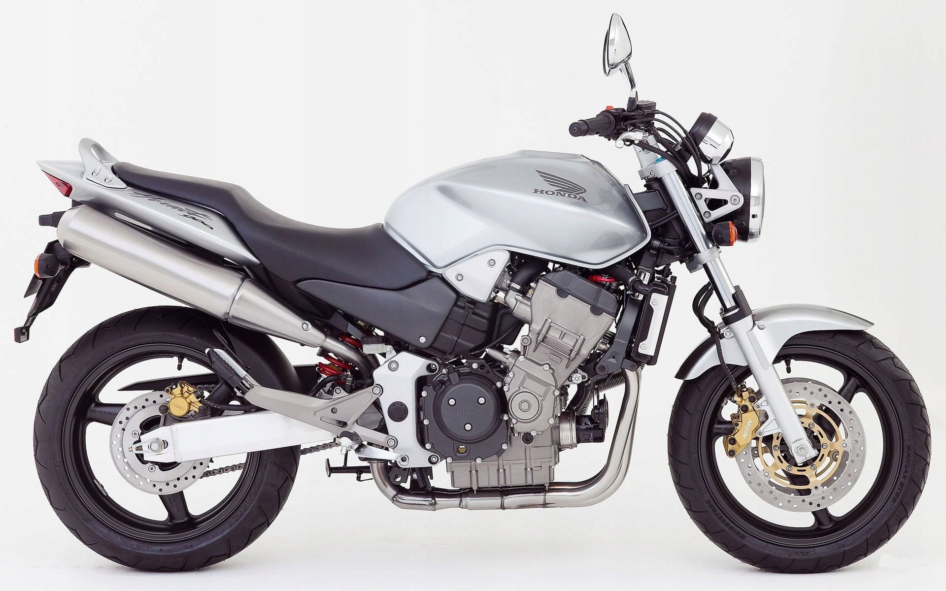 Naklejki na motocykl Honda Cb 900 Hornet 2005 Srebrny - Juula