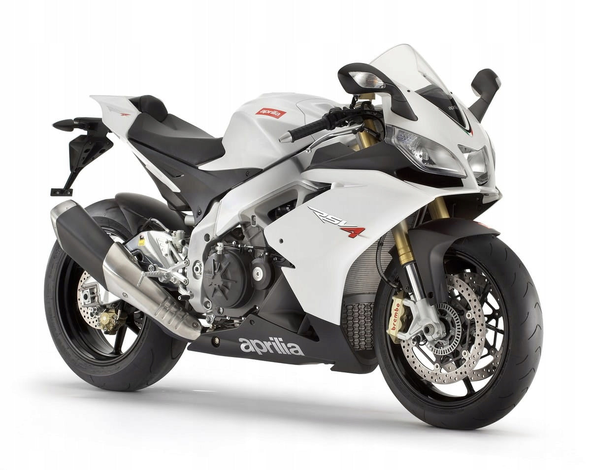 NAKLEJKI NA MOTOCYKL JUULA DO APRILIA RSV4 2012 BIAŁY