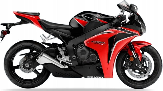 Naklejki na motocykl Honda Cbr 1000 Rr 2010 Usa Czerwony Czarny Nhb01K - Juula