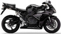 Naklejki na motocykl Honda Cbr 1000 Rr 2007 Fireblade Czarny Grafit Nhb01 - Juula