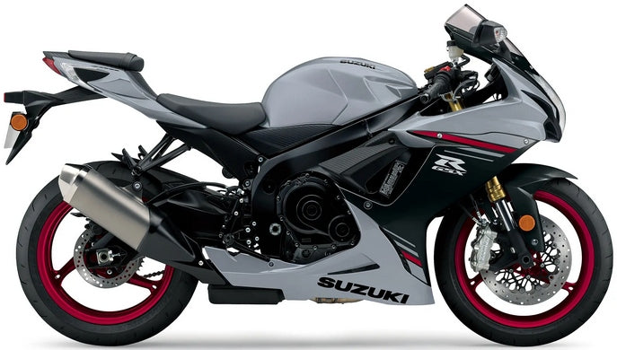 NAKLEJKI NA MOTOCYKL JUULA DO SUZUKI GSXR 600 2023 SZARY YUD