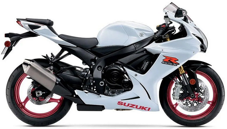 NAKLEJKI NA MOTOCYKL JUULA DO SUZUKI GSXR 750 2017 BIAŁY YWW