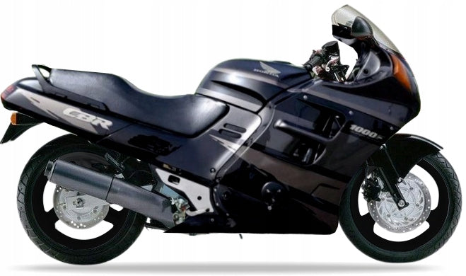 NAKLEJKI NA MOTOCYKL JUULA DO HONDA CBR 1000 F 1992 CZARNY NH1K