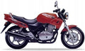 Naklejki na motocykl Honda Cb 500 1994-1995 Czerwony R134 - Juula