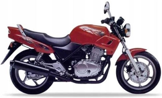 NAKLEJKI NA MOTOCYKL JUULA DO HONDA CB 500 1994-1995 CZERWONY R134