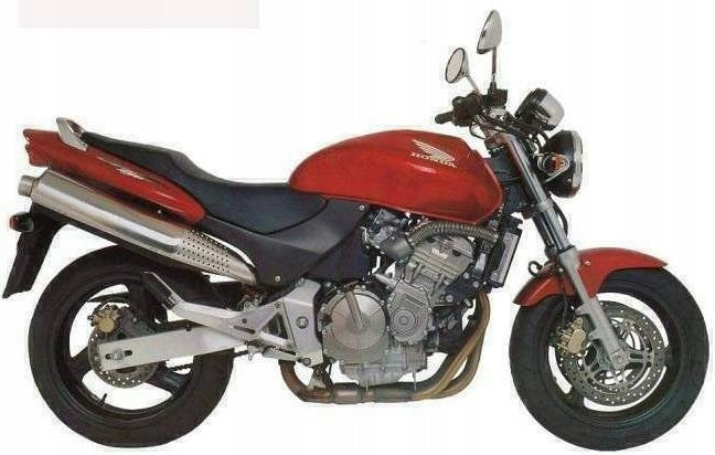 Naklejki na motocykl Honda Cb 600 F 1999 Czerwony - Juula