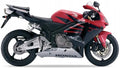 NAKLEJKI JUULA NA MOTOCYKL DO HONDA CBR 600 RR 2006 CZERWONY R157H
