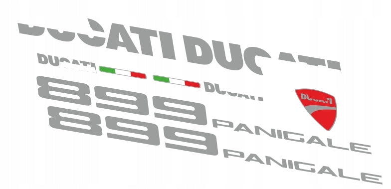 NAKLEJKI DUCATI 899 PANIGALE 2014 CZERWONY